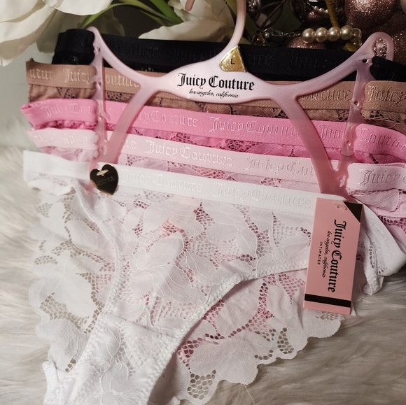 Juicy Coulture 5 pack women's Intimates new - Picture 2 of 7